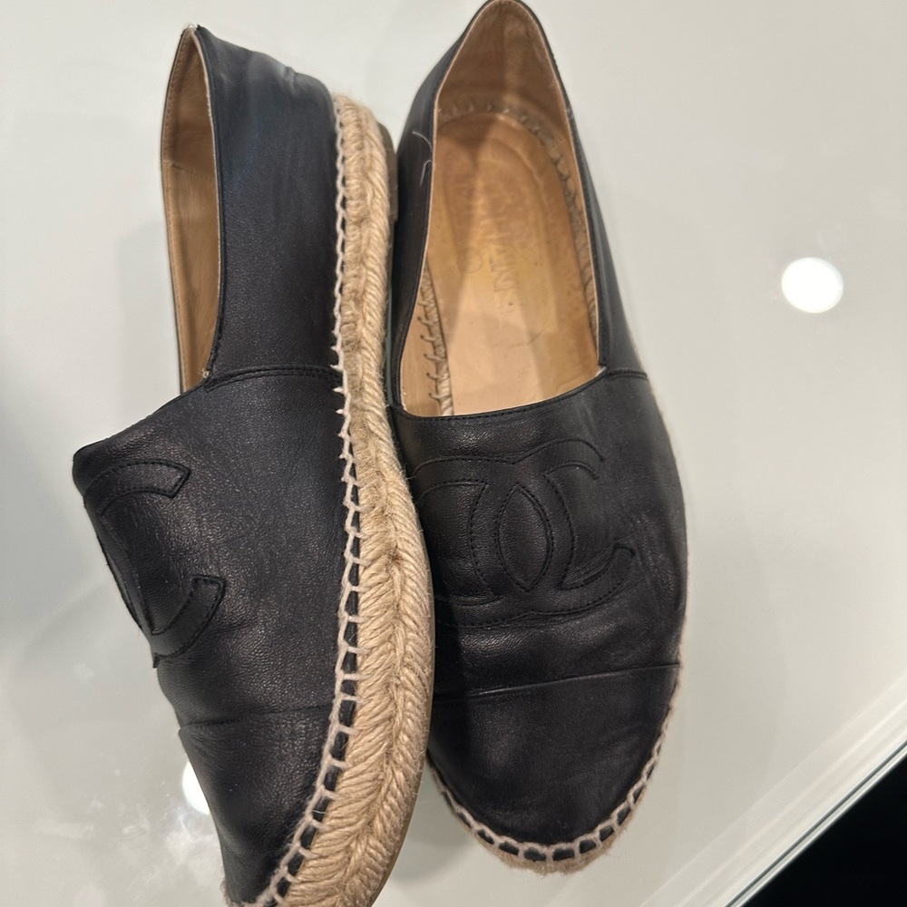 Chanel espadrille womens shoe size 41 - Picture 2 of 4